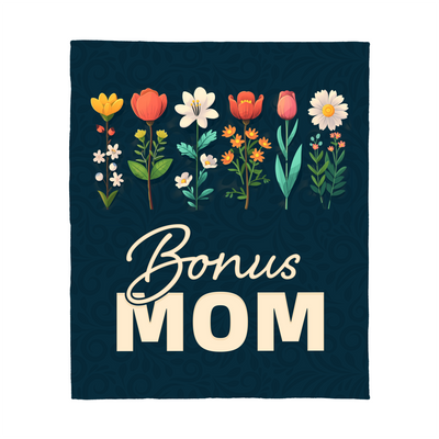 Bonus Mom – Jersey Fleece Blanket